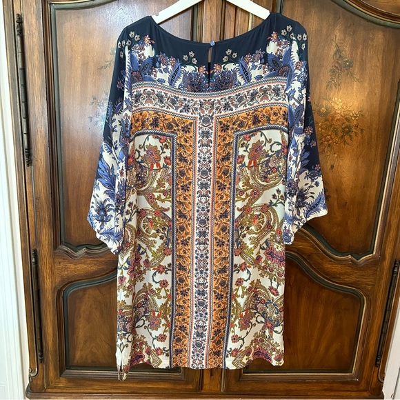 Maeve by Anthropologie~ Barcelona Silk Dress in size 6 - Picture 7 of 14